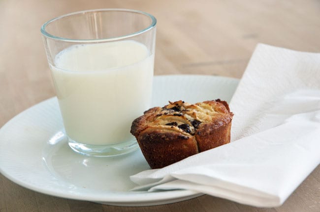 Pæremuffins