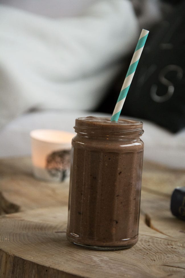 chokoladesmoothie opskrift