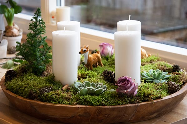 Adventskrans og adventsdekoration – inspiration til julen 2015 Seng bygget på kommoder