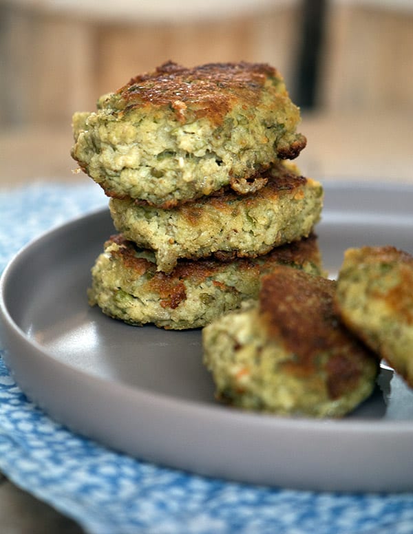grøntsagsfrikadeller med kikærter grøntsagsfrikadeller med kikærter