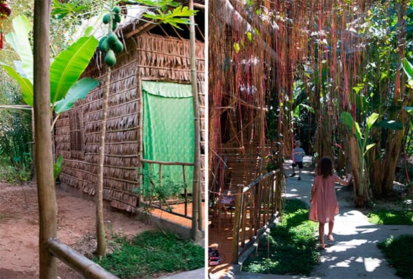 bambushytte-Mekong-delta