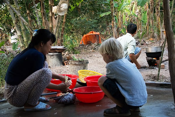 madlavning Mekong Delta