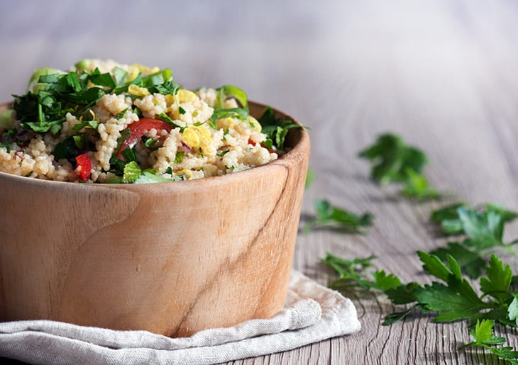 couscous salat med den skønneste dressing opskrift