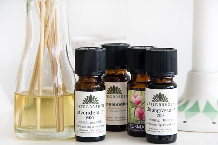 duftpinde DIY hjemmelavet