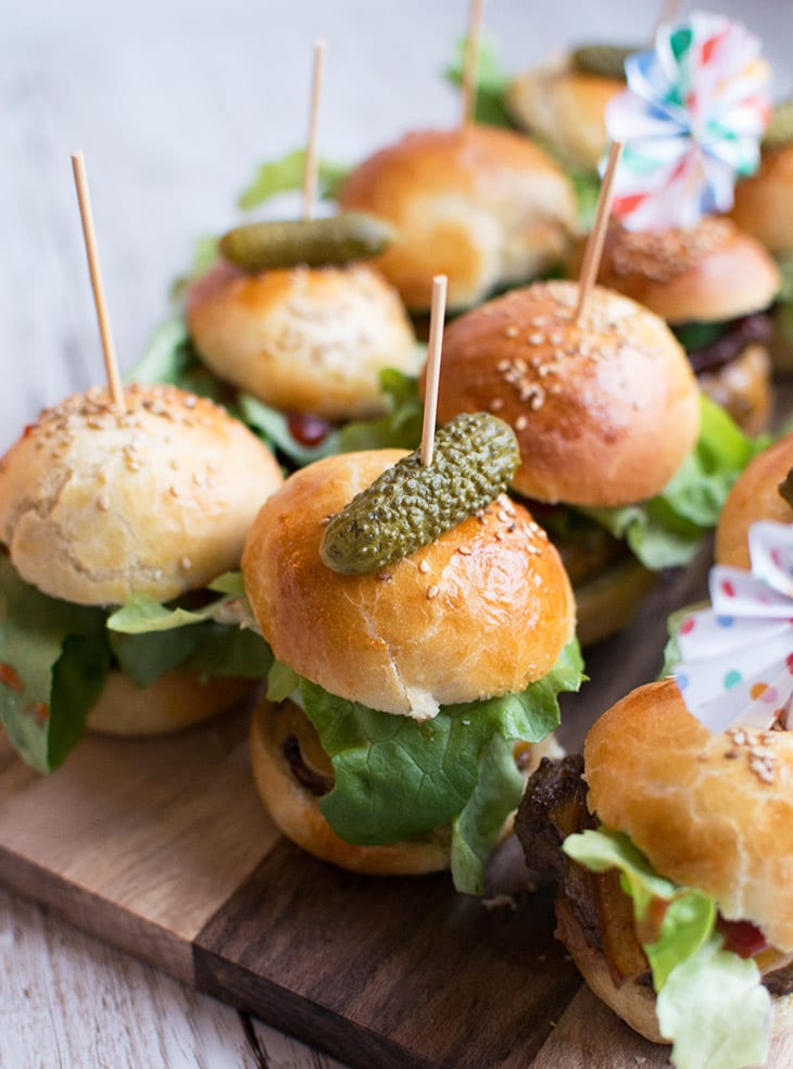 brioche burgerbolle sliders