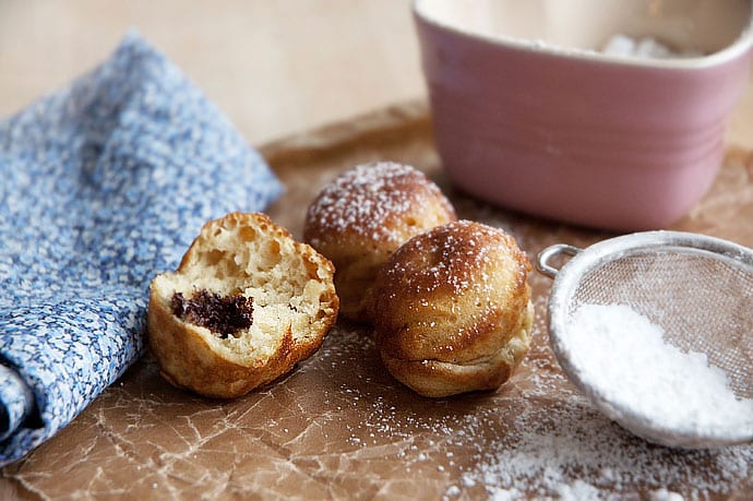 aebleskiver med fyld