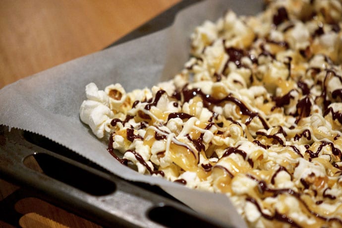 choko caramel popcorn