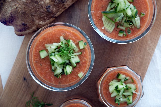 kold suppe opskrift kold suppe opskrift