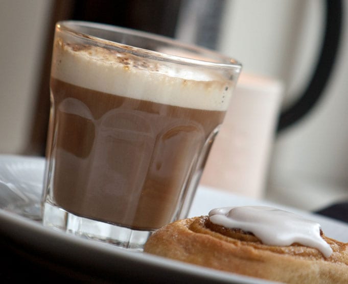 kaffe og kanelsnegl