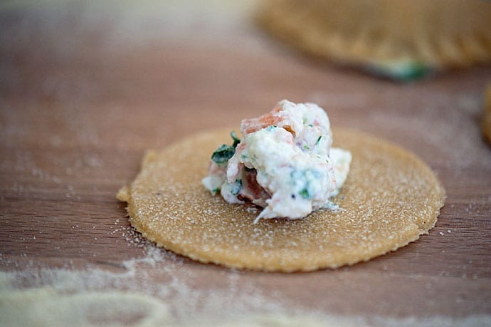 hjemmelavet ravioli med fuldkorn