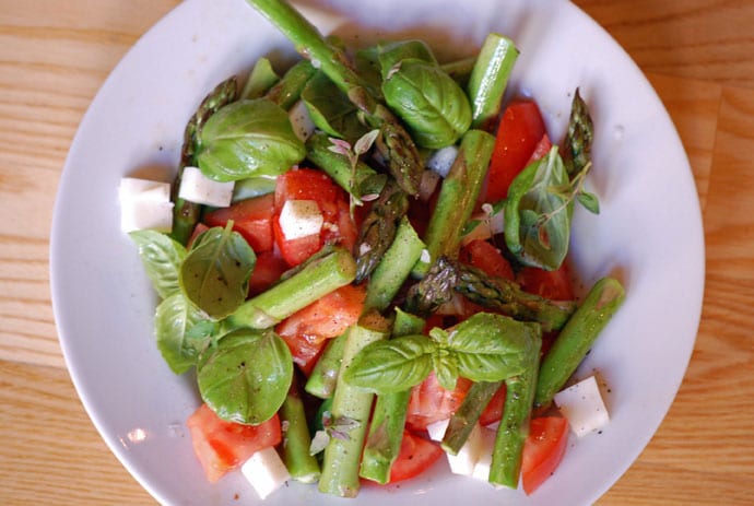 salat med smag af sommer
