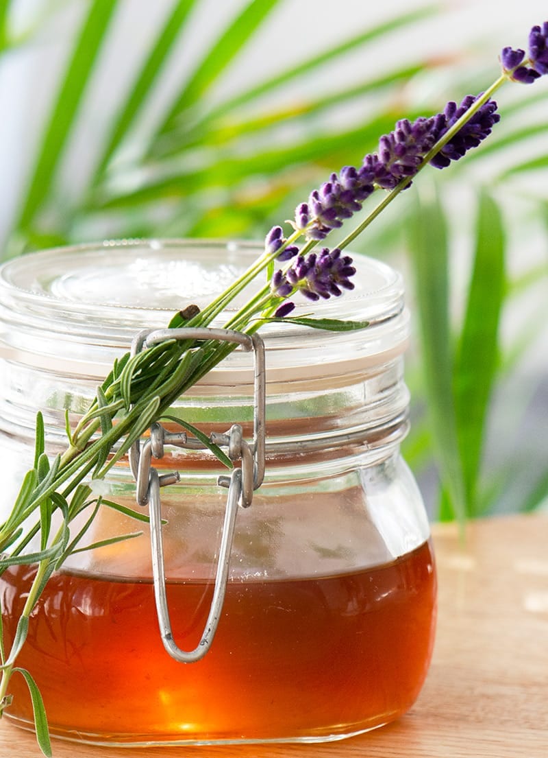 hjemmelavet sirup lavendel