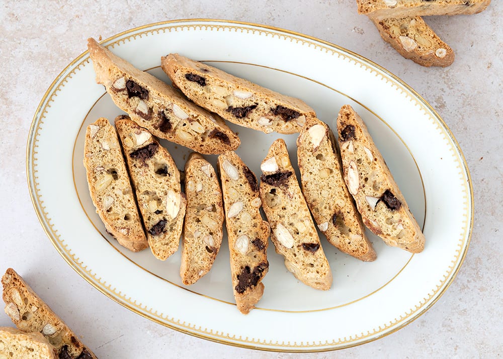 Biscotti og chokolade – italiensk småkageopskrift