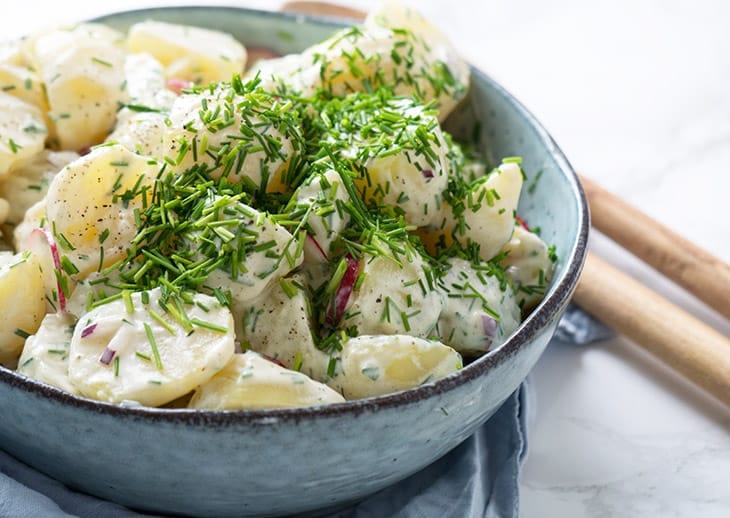 kartoffelsalat opskrift