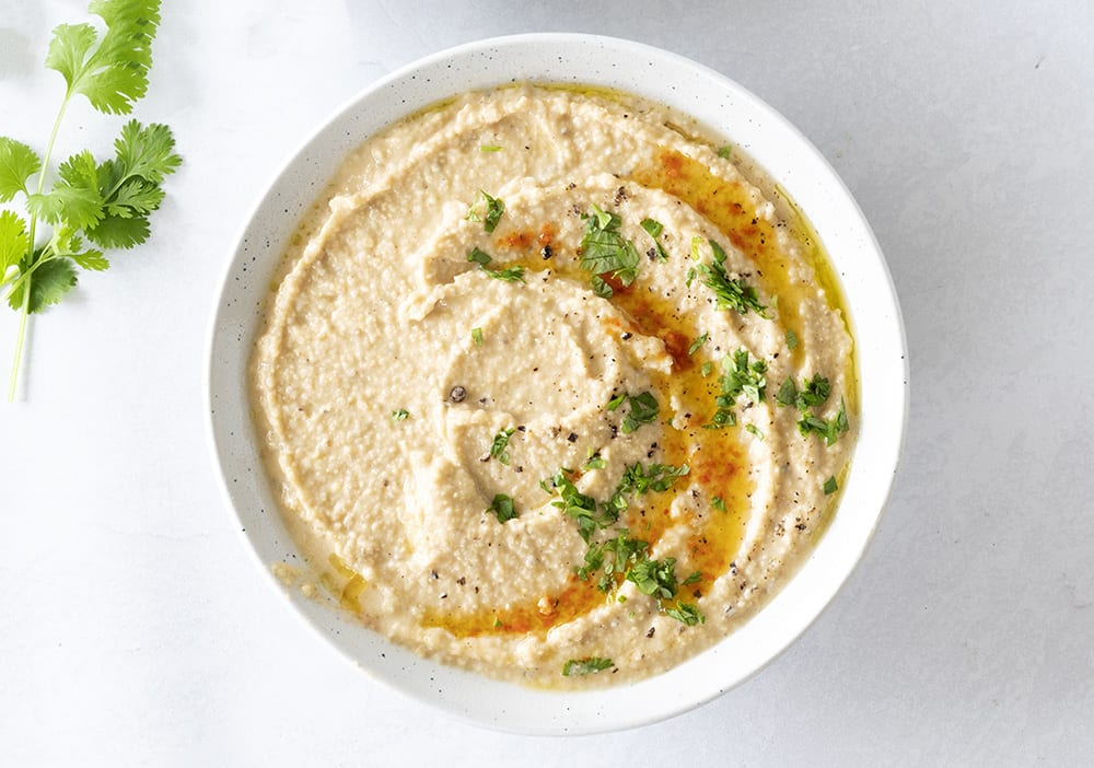 Hummus - Lækker opskrift nem og hjemmelavet