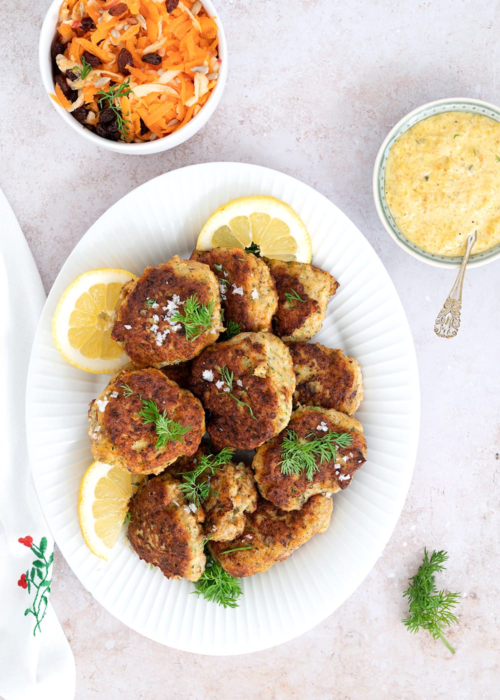 Fiskefrikadeller Opskrift hjemmelavet fiskefrikadelle