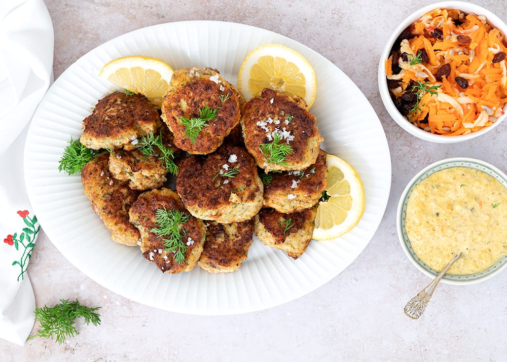 Fiskefrikadeller Opskrift hjemmelavet fiskefrikadelle