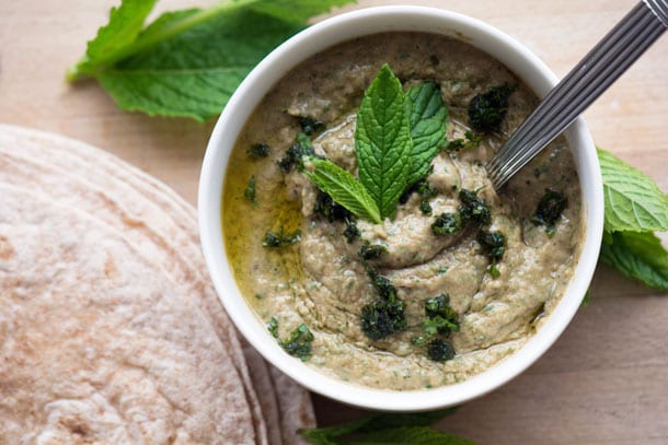 Baba Ganoush Orientalischer Auberginendip — Rezepte Suchen