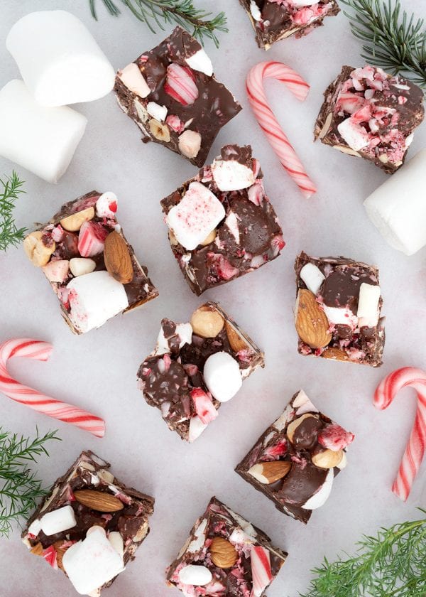 Rocky Road - Opskrift på den lækreste chokolade konfekt