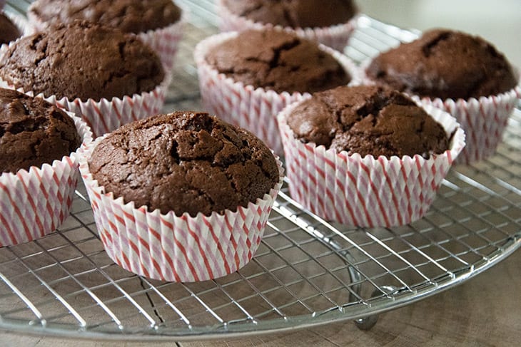 Chokolade muffins