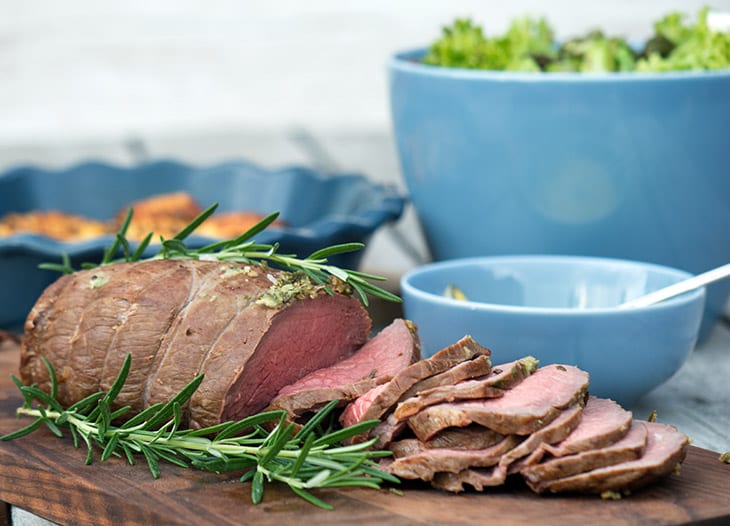 absolutte Hvert år Vandt Roastbeef opskrift - perfekt tilberedt i ovn eller på grill