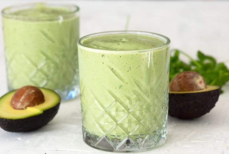 Avocado Smoothie - opskrift på skøn lækker smoothie med avocado