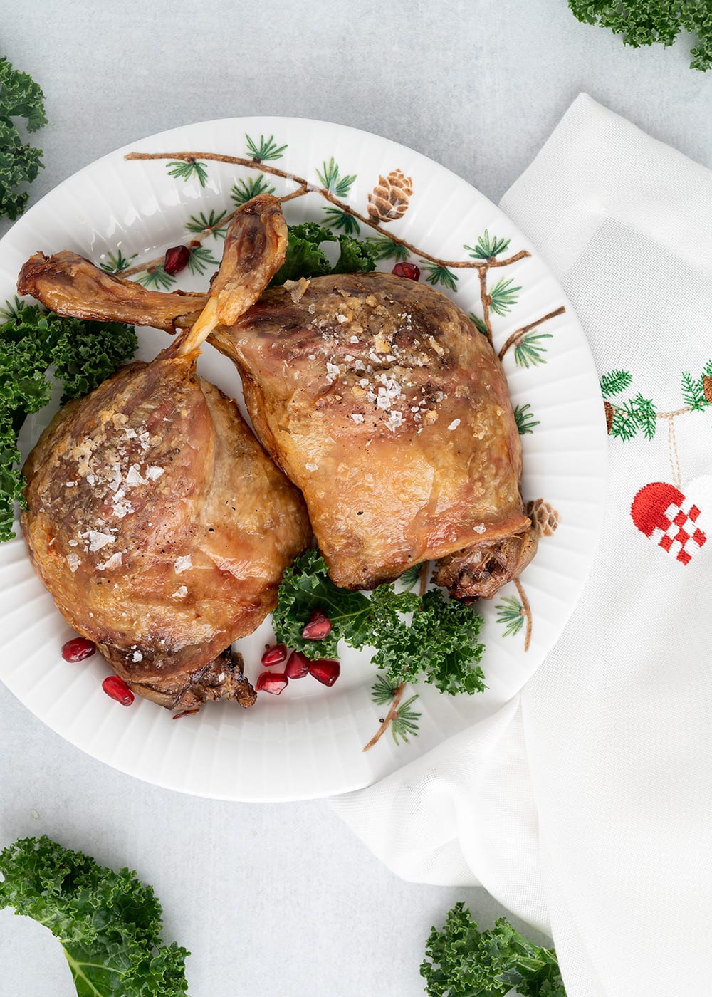 Kridt Lav aftensmad Abe Confiterede andelår - opskrift på den klassiske Confit de Canard