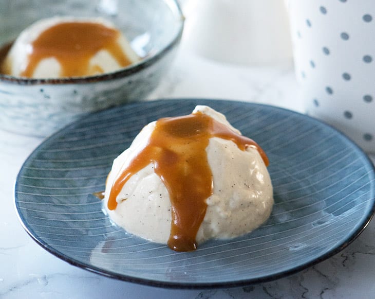 Panna Cotta med saltkaramelsauce