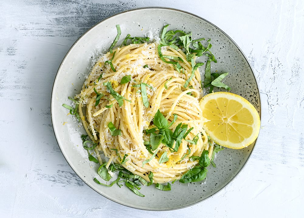 Blueprint lære utilsigtet hændelse Citronpasta med basilikum - lækker og nem opskrift på citron pasta