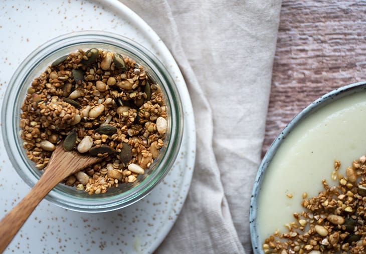 Topping til suppe og salat