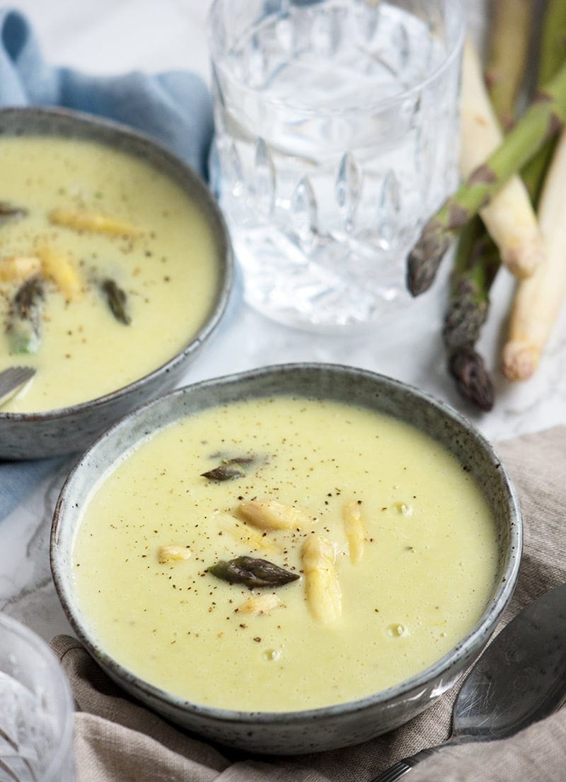 opskrift på aspargessuppe opskrift på aspargessuppe
