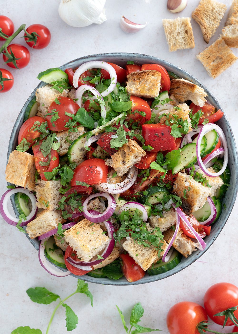 fattoush brødsalat