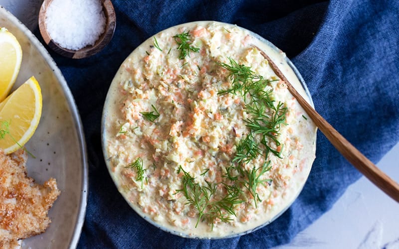 Remoulade - opskrift på lækker nem hjemmelavet remoulade