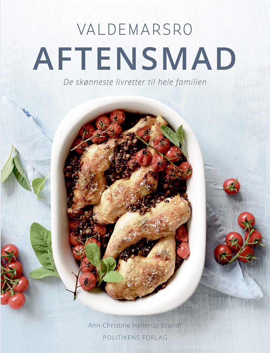 Vegetar One Pot Pasta med ærter og spinat opskrift fra ny kogebog