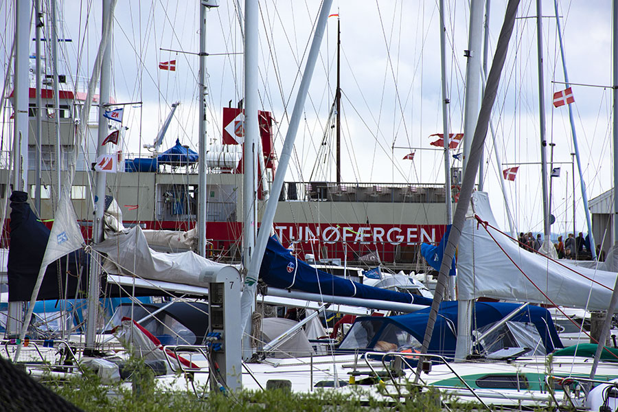 Tunø færgen