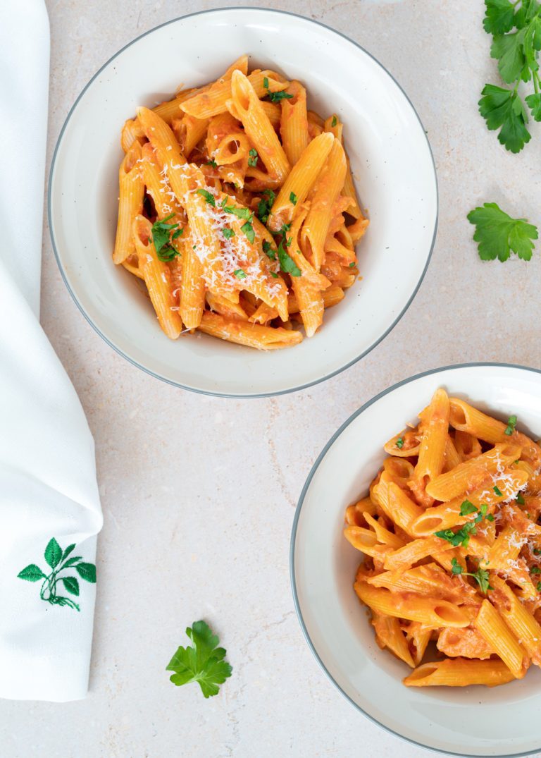 Vodka pasta få opskriften på den klassiske penne alla vodka