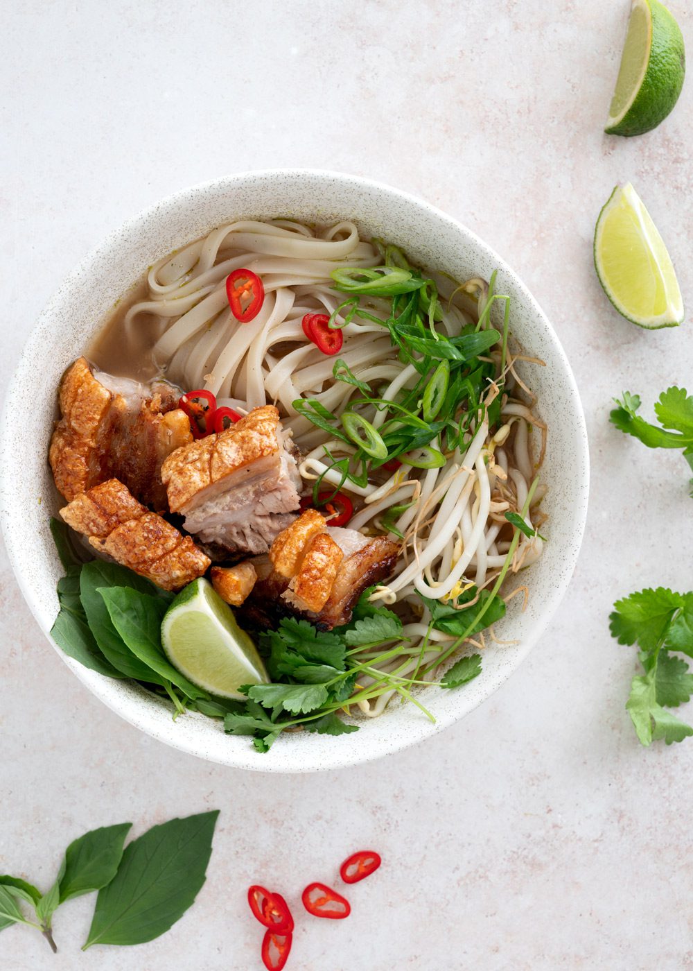 pho vietnamesisk ribbensteg