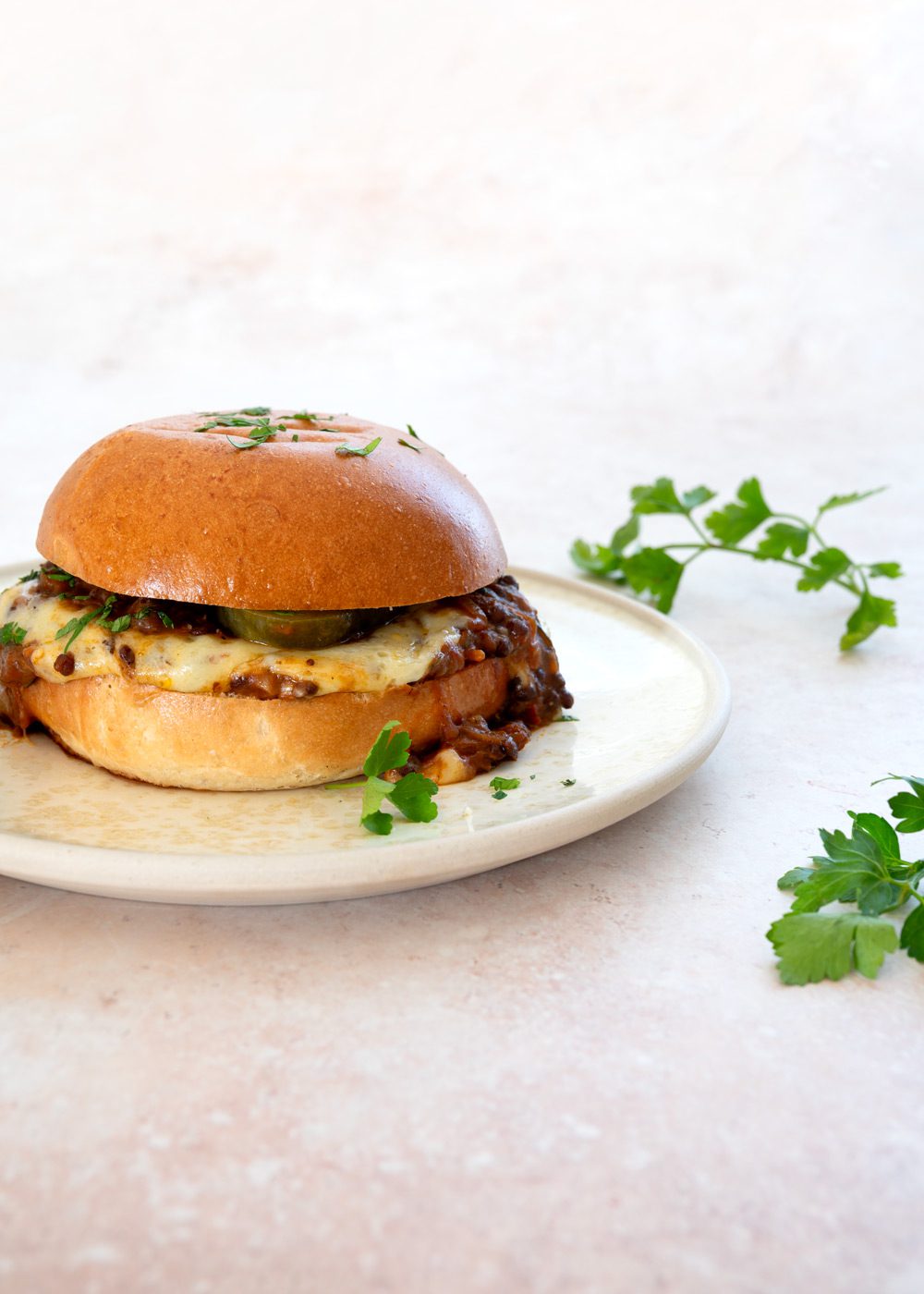 vegetarisk sloppy joe