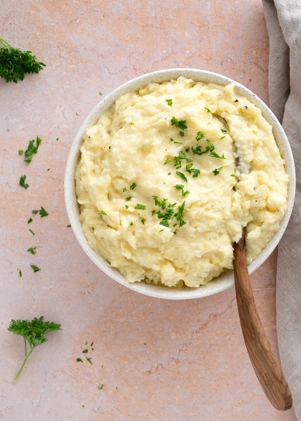 kartoffelmos med blomkål