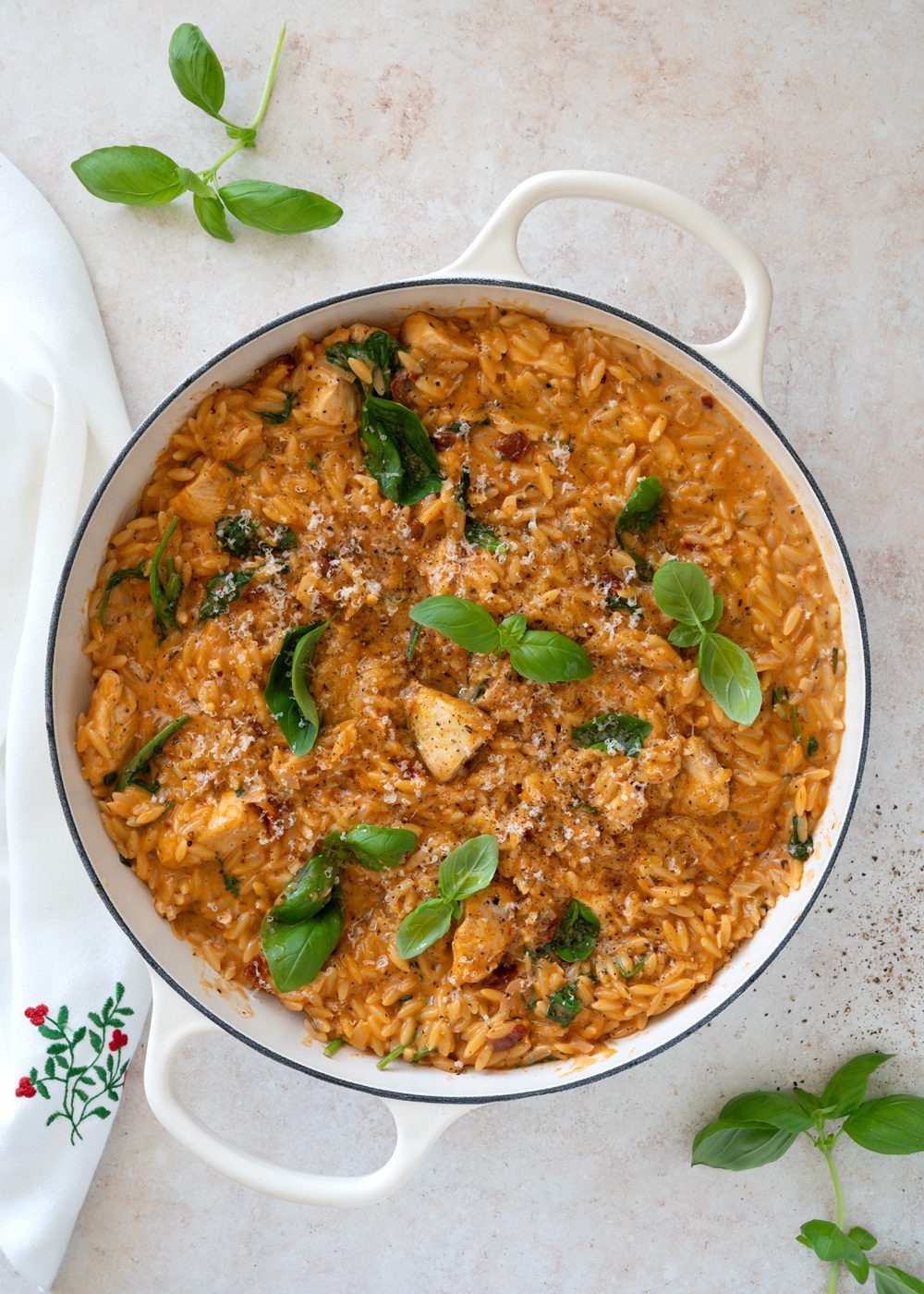 marry me chicken orzo